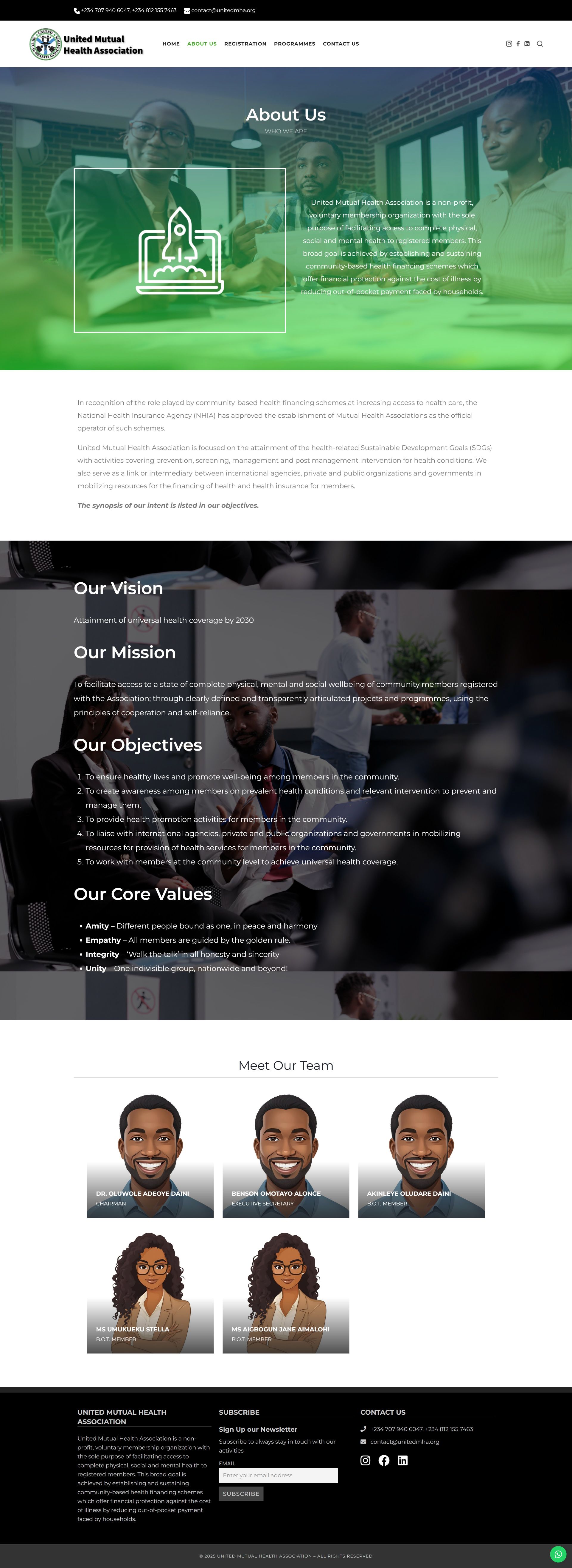Gallery image for United Mutual Health Association