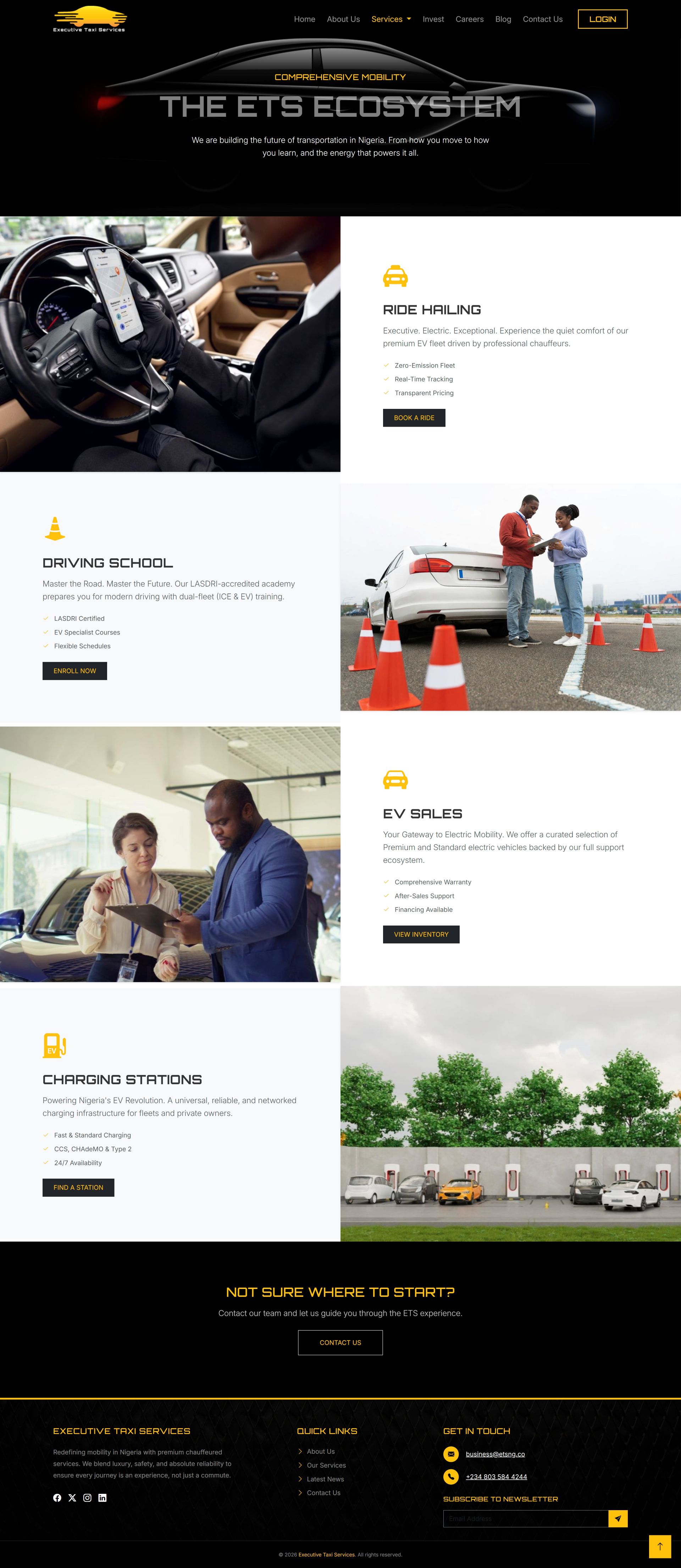Gallery image for Executive Taxi Services (ETS) 