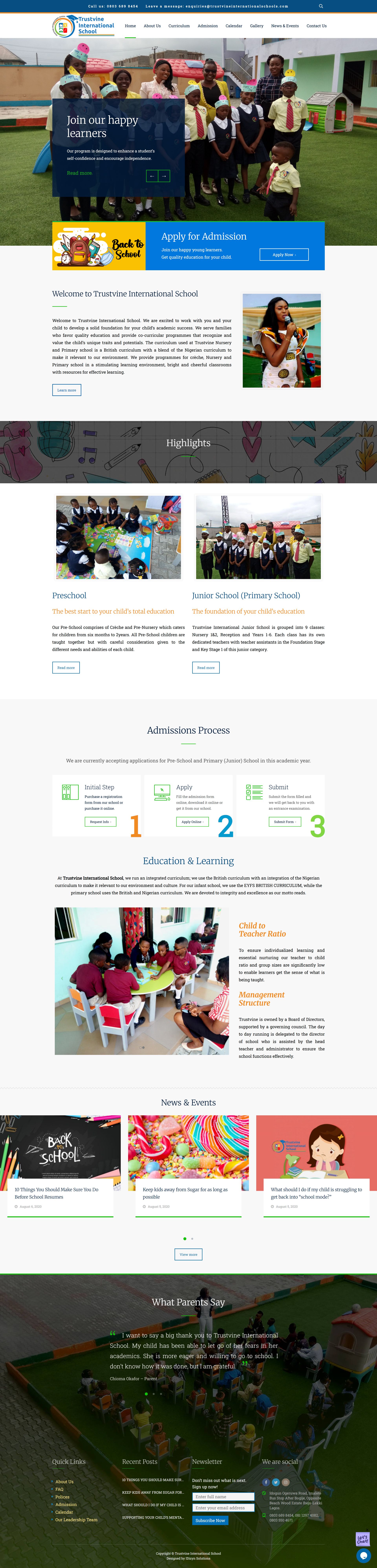 Trustvine International School
